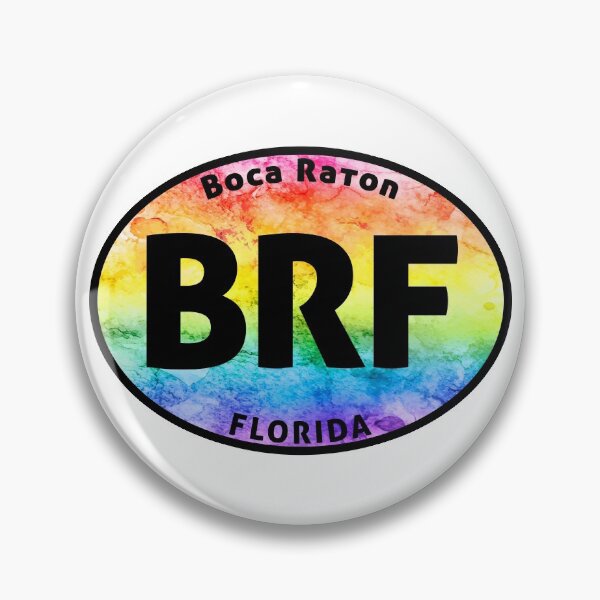 Item preview, Boca Raton Florida Euro Oval Tie Dye designed and sold by DESTINATIONS DECAL.