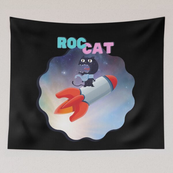 Item preview, RocCat - Black Edition designed and sold by Trucutruh.