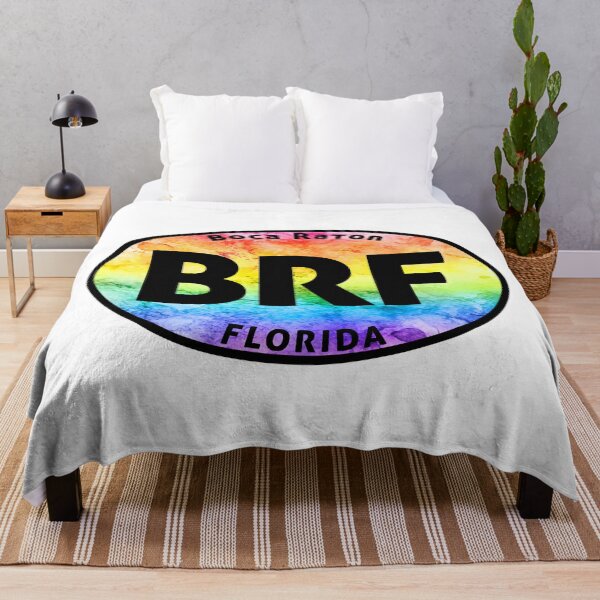 Item preview, Boca Raton Florida Euro Oval Tie Dye designed and sold by DESTINATIONS DECAL.