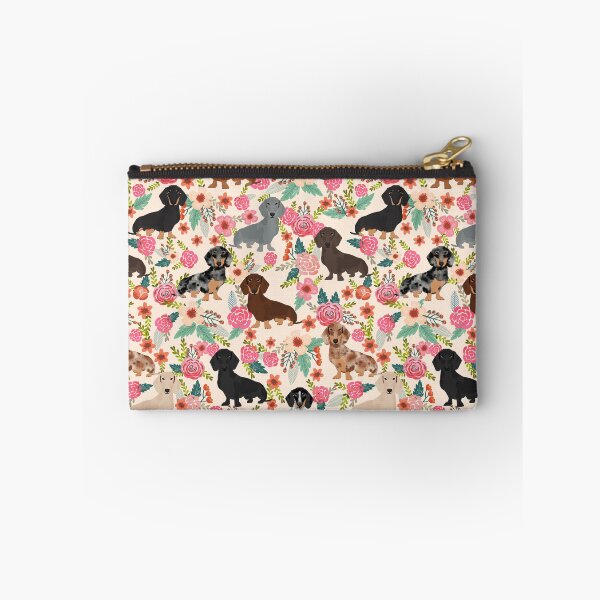 Item preview, Dachshund floral dog breed pet patterns doxie dachsie gifts must haves designed and sold by PetFriendly.