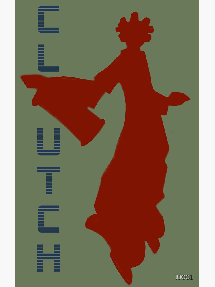 "Jet Set Radio Future Outline Clutch" Sticker by PsychonautAi Redbubble