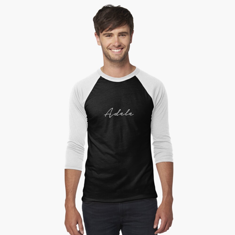 SPIRITSHIRTSHOP Scritta Adele, Scritta personalizzata con il nome, 2  misure