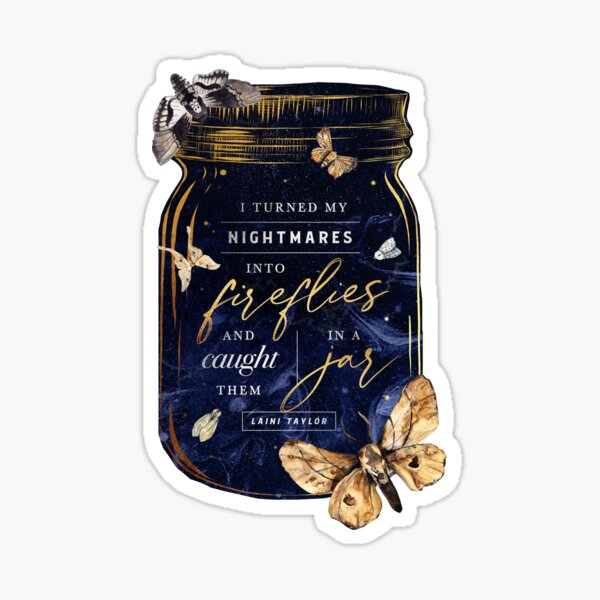 Item preview, Fireflies designed and sold by Stella Bookish Art.