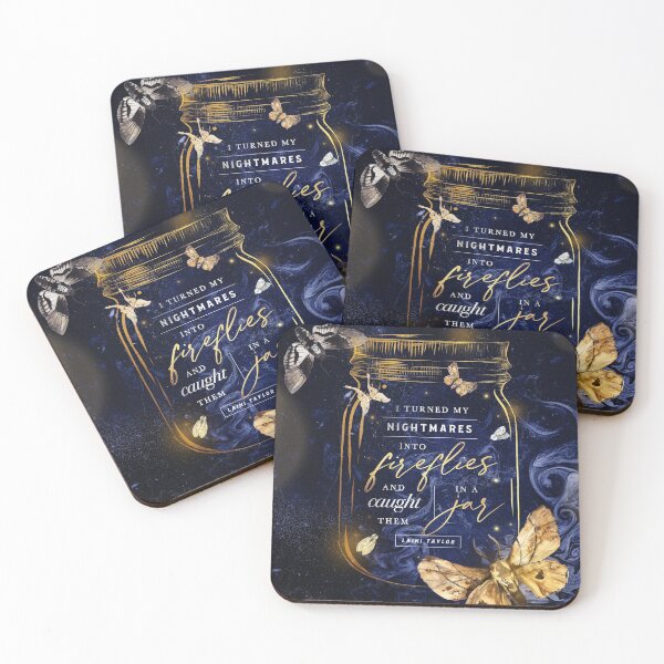 Item preview, Fireflies designed and sold by Stella Bookish Art.