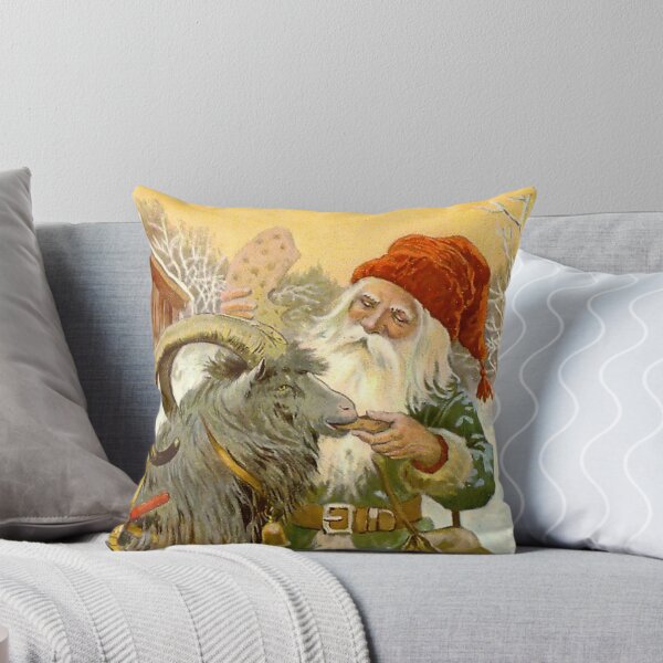 Item preview, “The Sled Goat” by Jenny Nystrom designed and sold by PatricianneK.