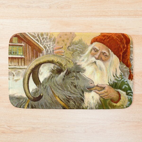 Item preview, “The Sled Goat” by Jenny Nystrom designed and sold by PatricianneK.
