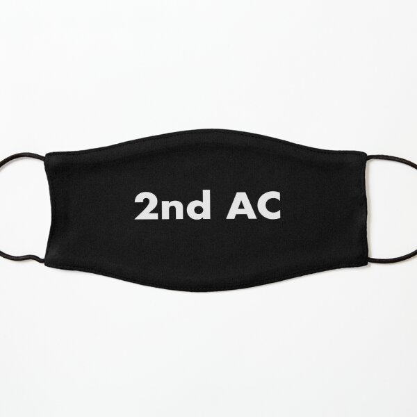 2nd AC! Movie Film Crew wear! Kids Mask