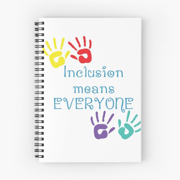 Item preview, Inclusion Means Everyone Hand Prints designed and sold by Kirsten Uecker.