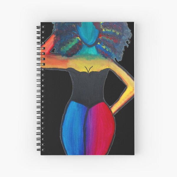 Rainbow Woman Spiral Notebook