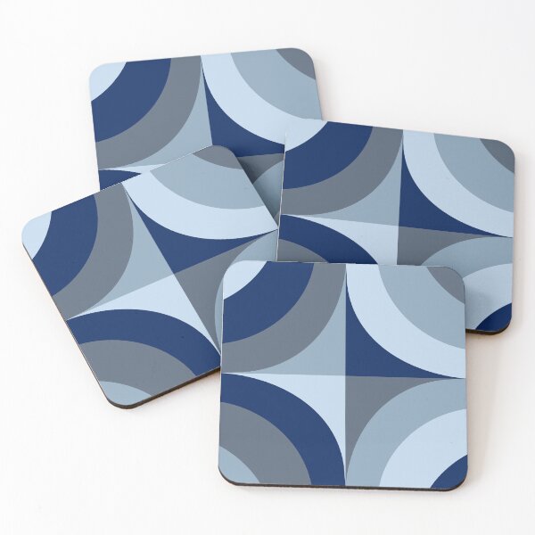 Item preview, Curves - Blue designed and sold by anitalizstudio.