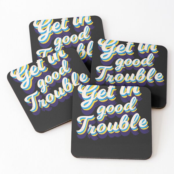Item preview, John Lewis Get in Good Necessary Trouble designed and sold by Músico Ilustre.