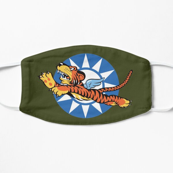 Flying Tigers Retro Squadrons Insignia Mask