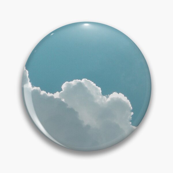 Item preview, Fluffy clouds on a bright blue sky designed and sold by Wabi Tabby.