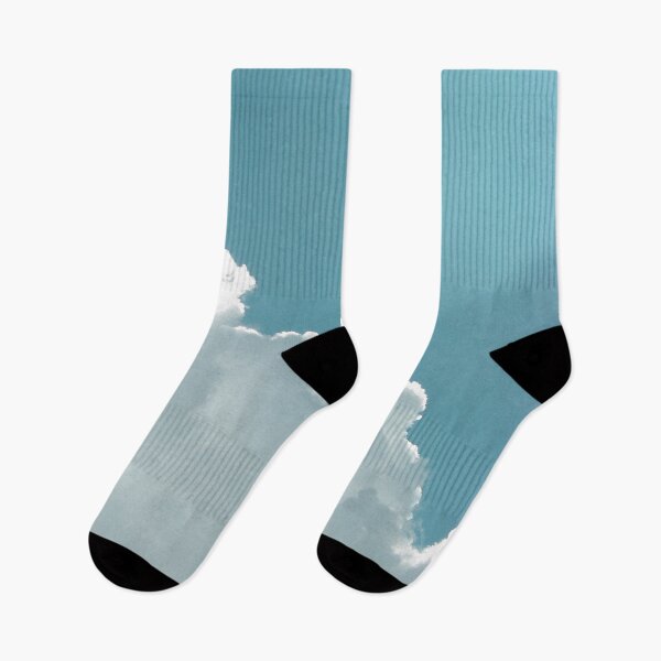 Item preview, Fluffy clouds on a bright blue sky designed and sold by Wabi Tabby.