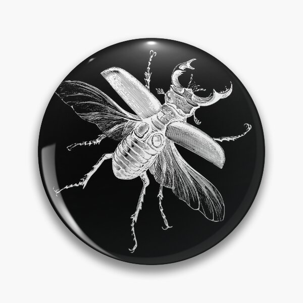 Item preview, Vintage Stag Beetle Bug Engraving designed and sold by Beltschazar.
