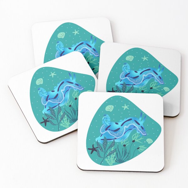 Item preview, Blue Sea Slug Illustration designed and sold by Ihavemalak.