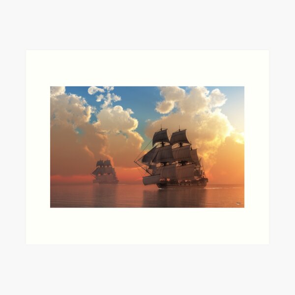 Item preview, Pirate Sunset designed and sold by Daniel Eskridge.