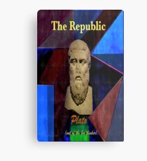 Plato's The Republic Metal Print
