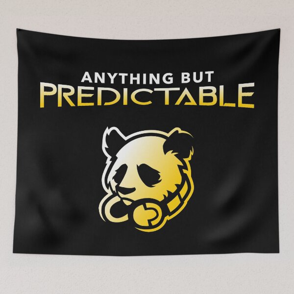 Item preview, Anything but predictable | Attitude panda designed and sold by DeliriousSteve.