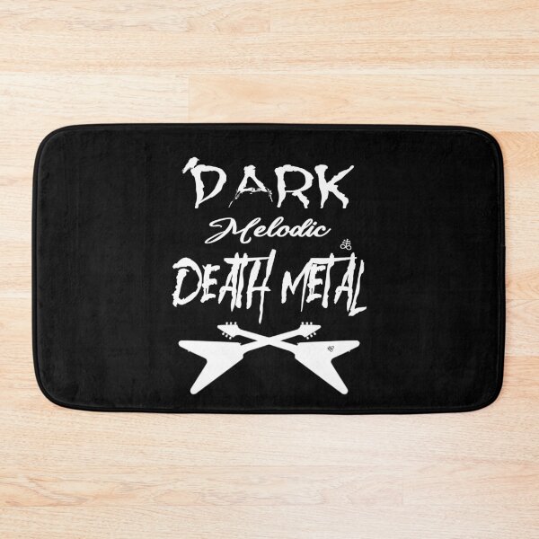 Item preview, White Dark Melodic Death Metal on Black designed and sold by aurielphoenix.