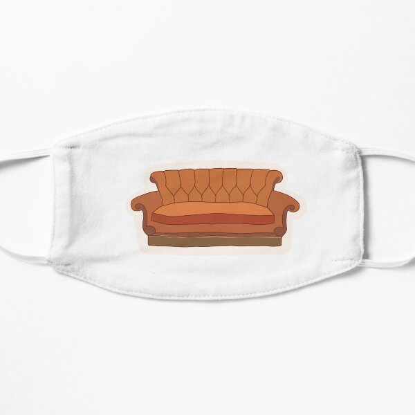 Central Perk Couch Flat Mask