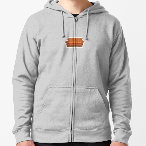 Central Perk Couch Zipped Hoodie