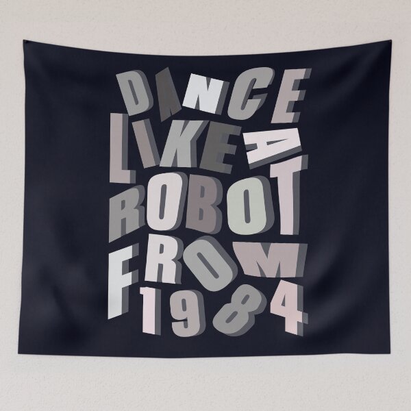 Item preview, Dance like a robot from 1984 designed and sold by rhserra.