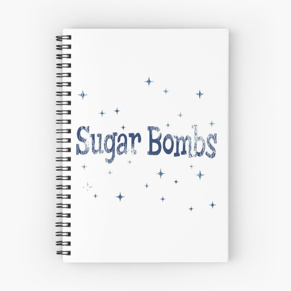 Item preview, Worn Sugar Bombs Logo (Blue) designed and sold by Mercatus.
