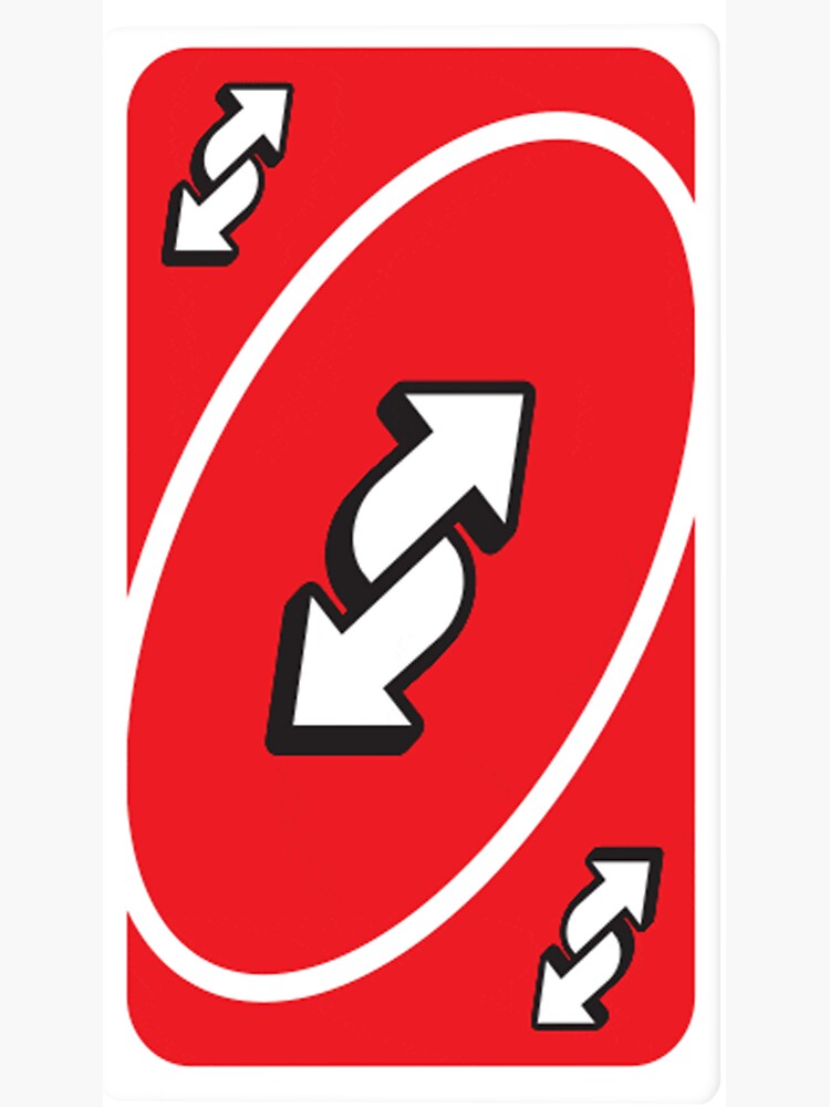 Uno Reverse Card | Sticker