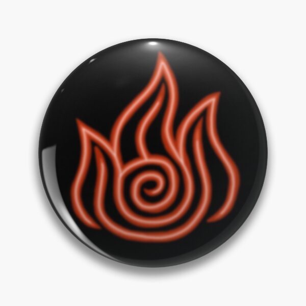 Aperçu de l'œuvre Symbole néon de la nation du feu créée et vendue par CreationCarson.