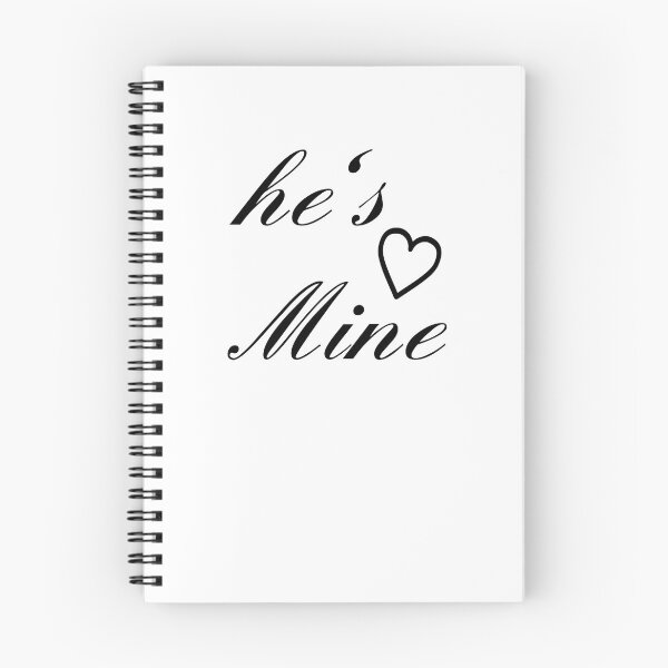 Item preview, he's mine designed and sold by coraliebrgd.