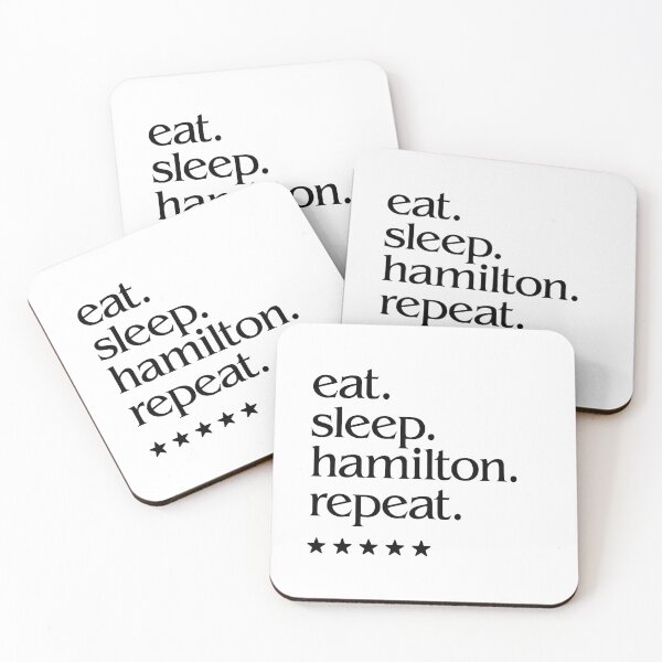 Item preview, Hamilton eat sleep repeat designed and sold by Identity Club Co.