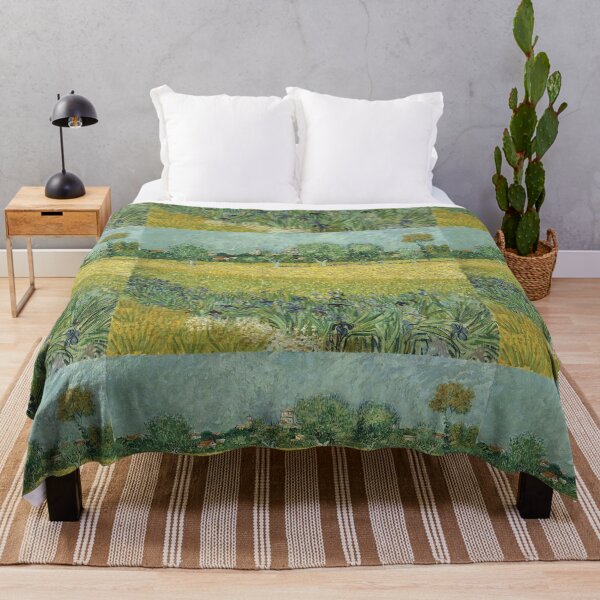 Item preview, Vincent van Gogh - Field with Flowers near Arles designed and sold by vakashop.