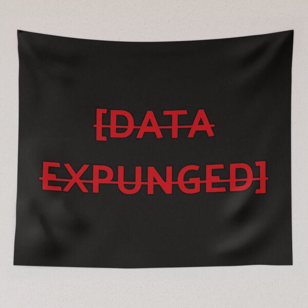 Item preview, DATA EXPUNGED designed and sold by punkauracrystal.
