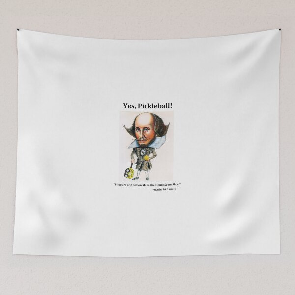 Item preview, Pickleball Makes the Hours Seem Short designed and sold by ArtNuVoe.
