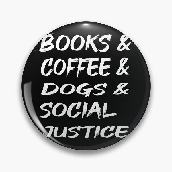 Item preview, Dogs Books Coffee and Social Justice Dog Lover Gifts book lovers day for  designed and sold by AYMEDD.