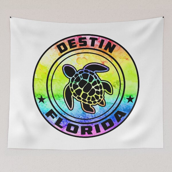 Item preview, Destin Florida Sea Turtle FL designed and sold by DESTINATIONS DECAL.