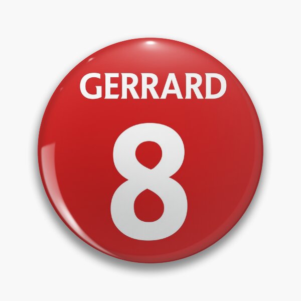 Item preview, Steven Gerrard 8 Liverpool designed and sold by thebcarts.