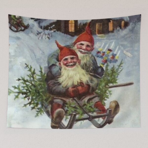 Item preview, “Gathering Pine Boughs” by Jenny Nystrom designed and sold by PatricianneK.