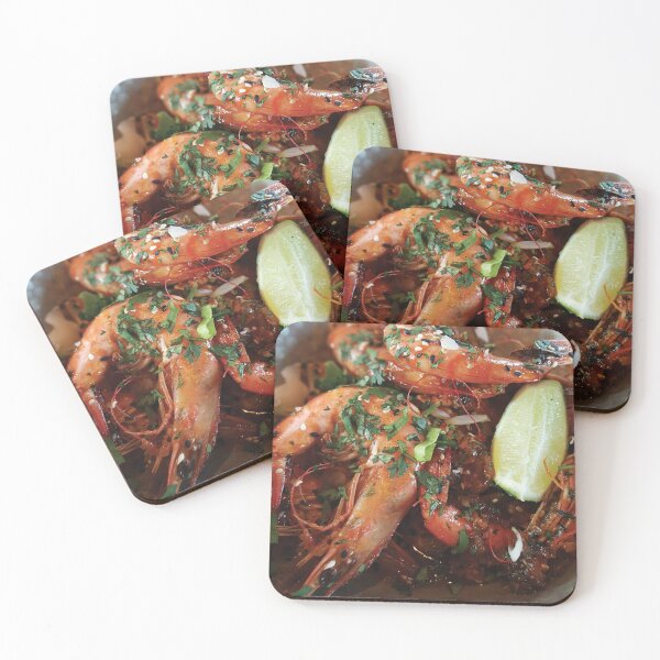 Item preview, Prawn shrimp seafood shellfish food design designed and sold by ShuckedLondon.
