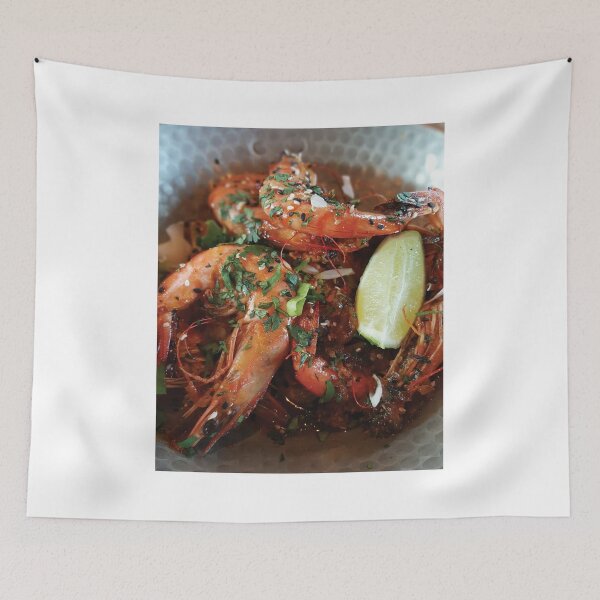 Item preview, Prawn shrimp seafood shellfish food design designed and sold by ShuckedLondon.