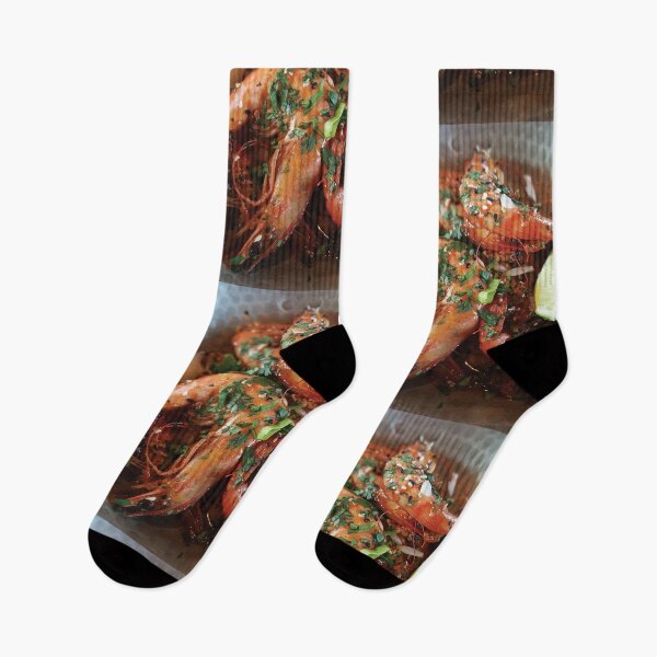 Item preview, Prawn shrimp seafood shellfish food design designed and sold by ShuckedLondon.