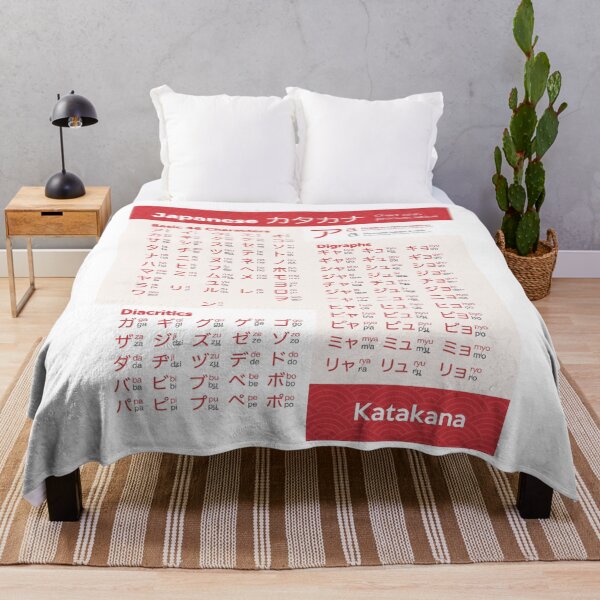 Item preview, Katakana chart japanese language designed and sold by thehollowpoint.