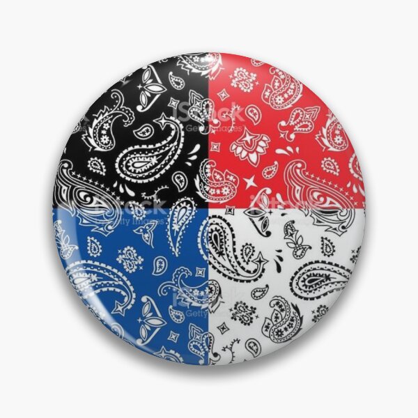 Artikelvorschau, Rotes weißes blaues und schwarzes Bandana entworfen und verkauft von Albert Faldet.