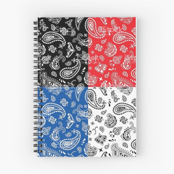 Artikelvorschau, Rotes weißes blaues und schwarzes Bandana entworfen und verkauft von Albert Faldet.
