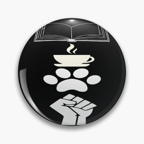 Item preview,  Dogs Books Coffee and Social Justice Dog Lover Gifts book lovers day for  designed and sold by AYMEDD.