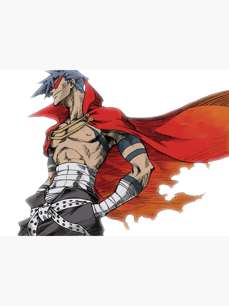 20. Kamina - Gurren Lagann #art #digitalart #anime #Kamina #gurrenla