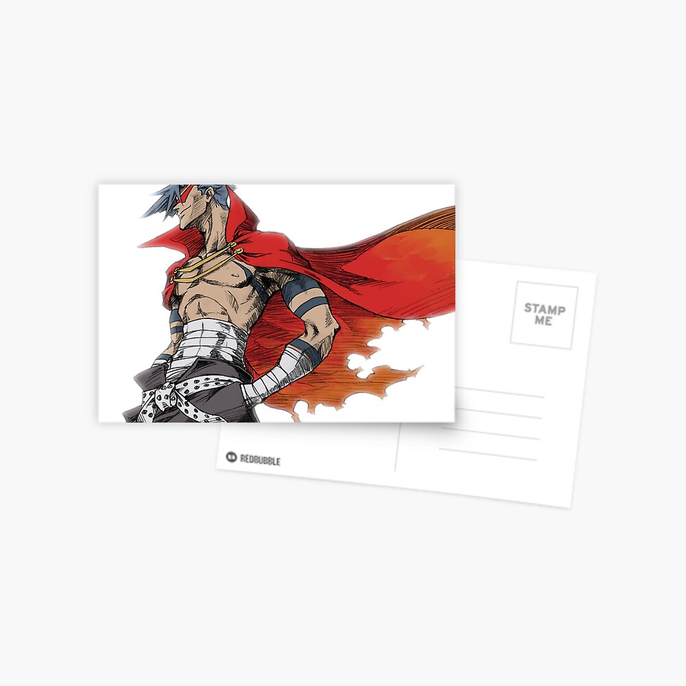 Super Tengen Toppa Gurren Lagann Postcard for Sale by