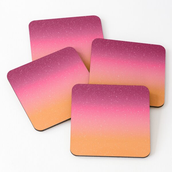 Item preview, Starry vivid gradient pink orange designed and sold by Anteia.