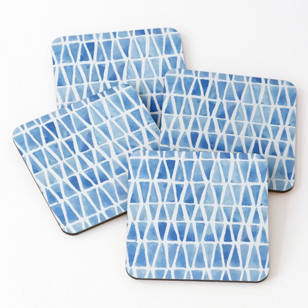 Item preview, Triangle Mosaic - Blue  designed and sold by Esprit-Mystique.